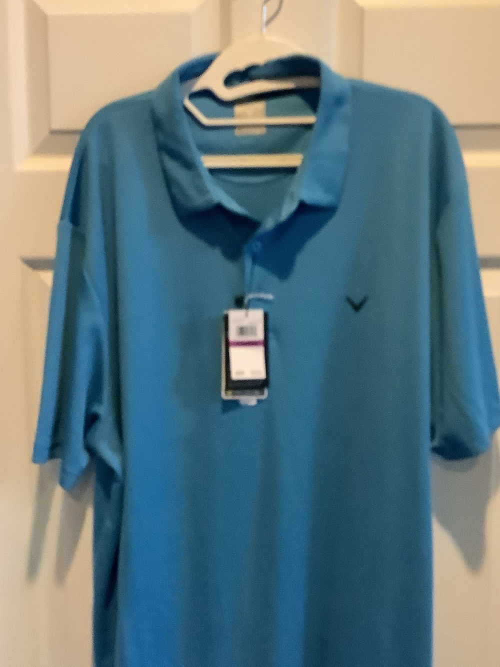 Callaway Blue Golf Polo, dri fit, XXL, NWT